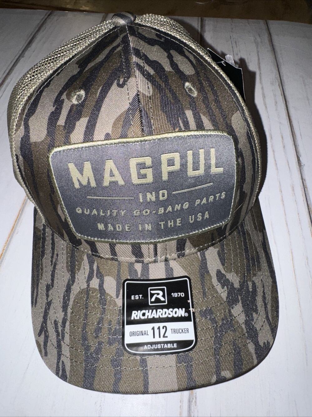 Magpul Camo Trucker Hat by Richardson - Brown/Green